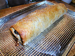 Chestnut Strudel right out of the oven