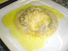 Radicchio ravioli