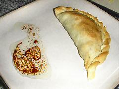 Cuban manchego empanada