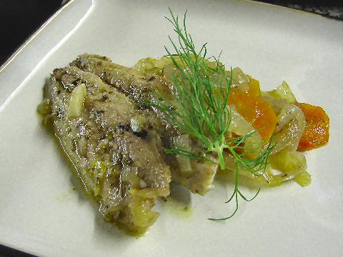 Poached Sardine & Onion Salad