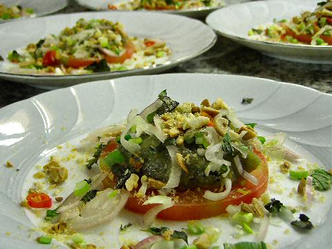 Charred Eggplant Salad