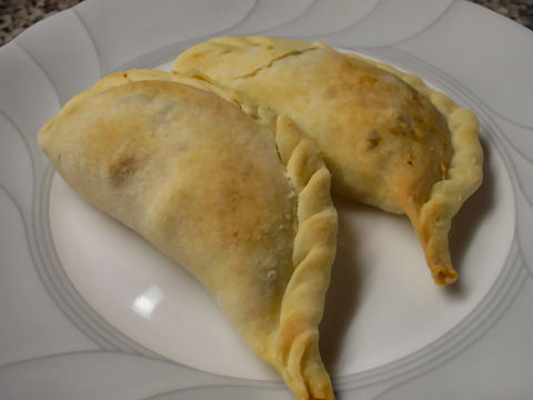 Longaniza and Plum empanadas