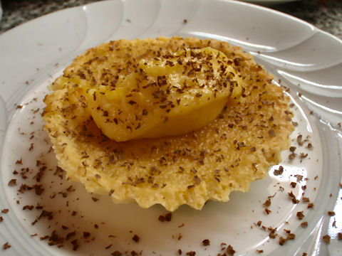 Citrus Custard Tartlet