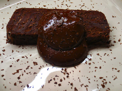Chocolate marquisse and mousse