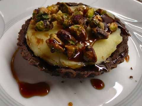 Semolina Pistachio Tartlet