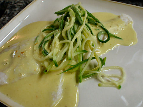 Sole in Passionfruit Sauce
