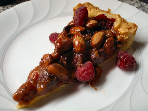 Raspberry Almond Tart