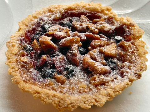 Blackcurrant & Pecan Tartlet