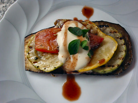 Grilled Vegetable Napoleon