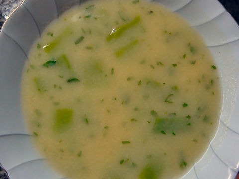 Minted Green Bean Soup