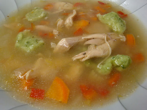 Chicken and Spaetzle Soup