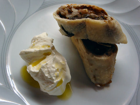 Rosemary Chestnut Walnut Strudel