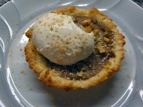 Banana tartlet