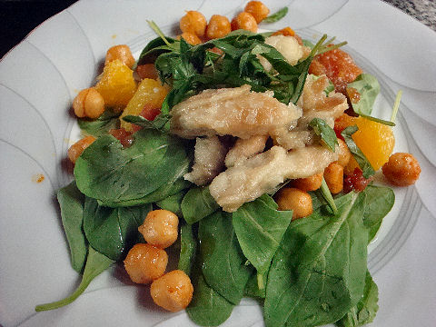 Razor Clam Salad