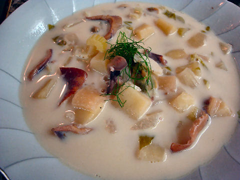 Seafood chowder