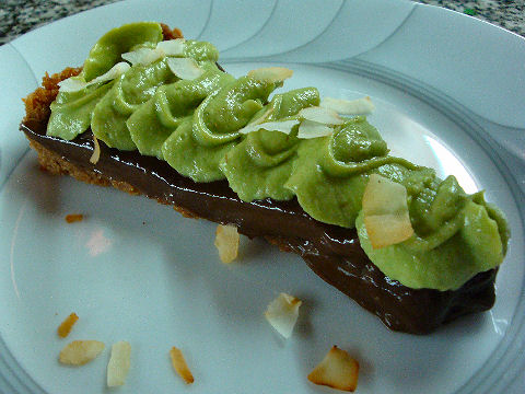 Avocado Mousse Pie