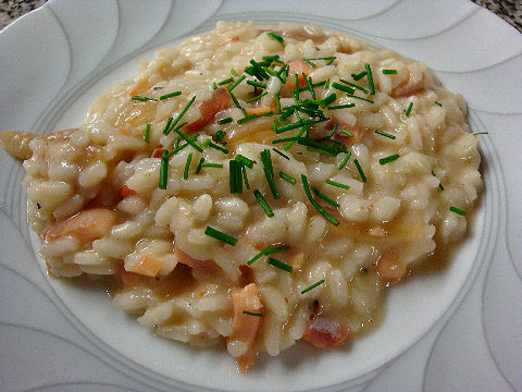 Smoked Trout Risotto