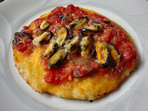 Pizzetta - Mussels Romany