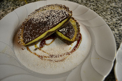 Chocolate Lemon Tartlet