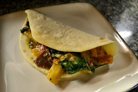 Piadina di verdure