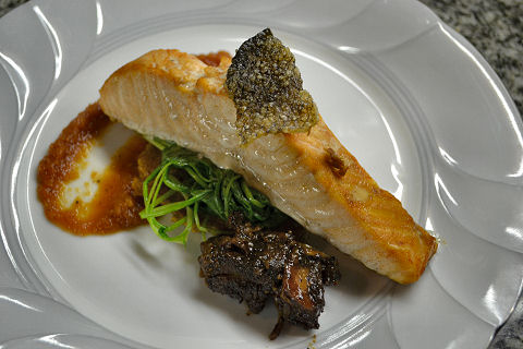 Orange-Glazed Salmon