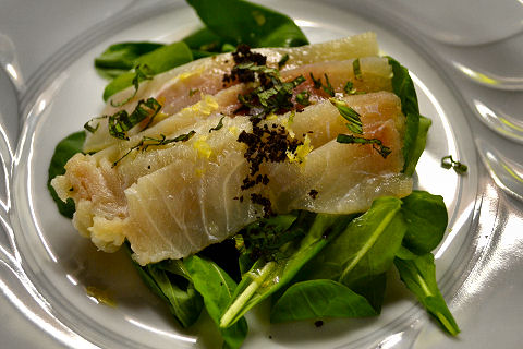 Cured Swordfish Salad