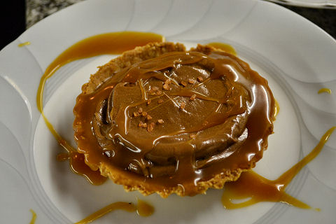 Chocolate Olive Oil Mousse Tartlet