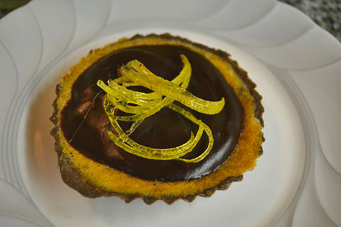 Chocolate Lemon Tartlet