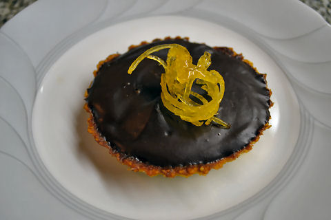 Chocolate Lemon Tartlet