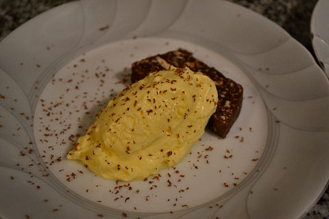 Budin freddo gianduia & limoncello mousse