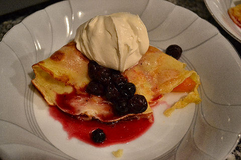 Kumquat Marmalade Crepes