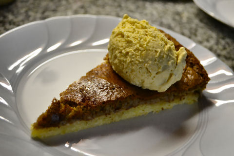 Apple Butter Tart, Cinnamon Cheddar Ice Cream