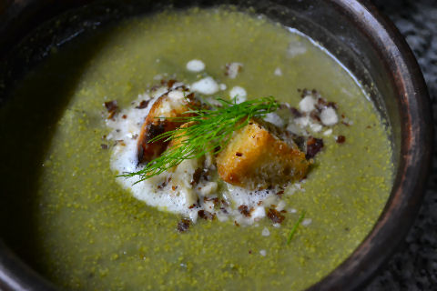 Fennel Green Bean Soup