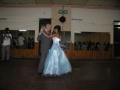 Me dancing with Viviana