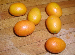 Fresh kumquats