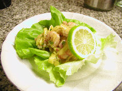 Green Mango & Shrimp Salad