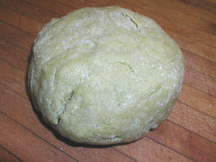 Pea flour pasta dough