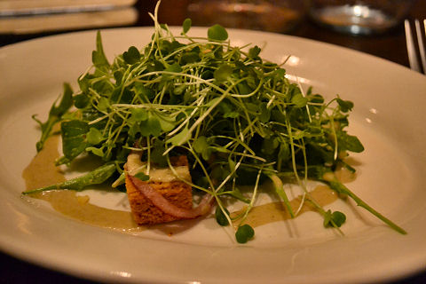 4 Course Vegan - baby arugula caesar