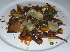 Bar Uriarte - sauteed mushroom plate