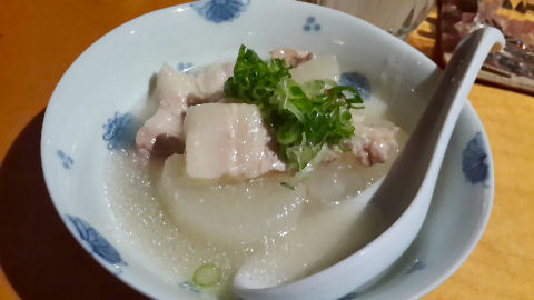 Tsukushi - pork belly and daikon