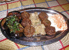 Al Galope - falafel platter