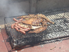 The asado. Yum!