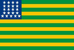 Temporary Brazilian flag