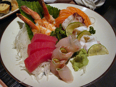Benihana - sashimi combo