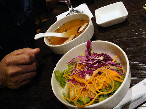 Benihana - soup and salad