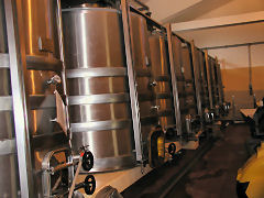 Bodegas Bouza - fermentation tanks