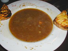 Brasserie Berry - onion soup
