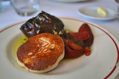 Caseros - goat cheese provoleta