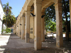 Centro Cultural Recoleta - central courtyard