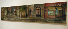 Centro Cultural Recoleta - a street scene from Juan Becu